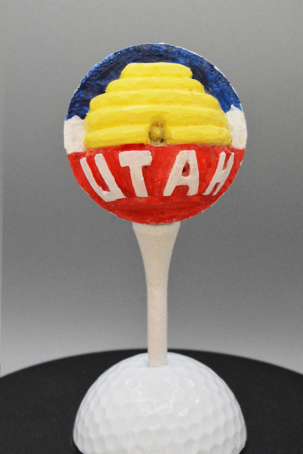 Utah Carved Golf Ball